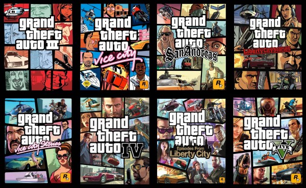 Grand Theft Auto Throughout the Years