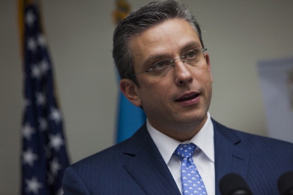 Puerto Rico's Governor Alejandro Garcia Padilla