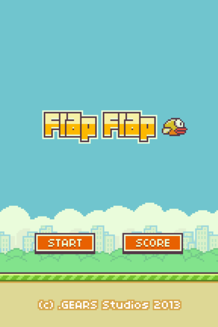 Screenshot Flappy Pássaro